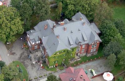 Villa storica in vendita Kudowa-Zdrój, Zdrojowa 36, Bassa Slesia,, Foto con drone