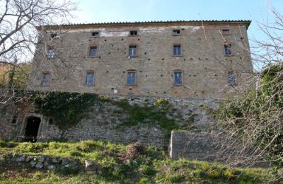 Palazzo in vendita San Leo Bastia, Palazzo Vaiano, Umbria, Vista posteriore