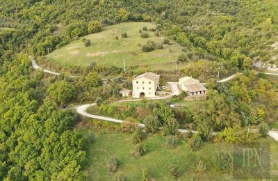 Casale in vendita 06019 Pierantonio, Umbria, Foto con drone
