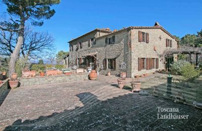 Casa di campagna in vendita Gaiole in Chianti, Toscana, RIF 3041 große Terrasse