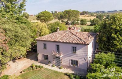 Villa storica in vendita Foiano della Chiana, Toscana, Foto con drone