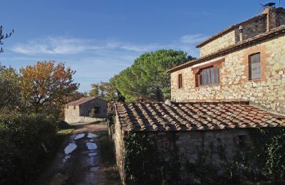 Casa rurale in vendita Gaiole in Chianti, Toscana, RIF 3073 Haupthaus und Nebgengebäude