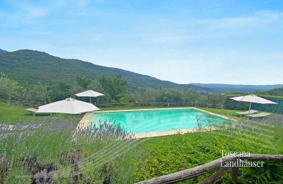 Casa di campagna in vendita Loro Ciuffenna, Toscana, RIF 3098 Pool