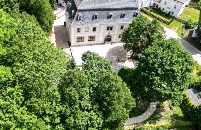 Villa padronale in vendita Sędzisław, Dwór w Sędzisławiu, Bassa Slesia, Foto con drone