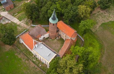 Castello in vendita Karłowice, Zamek w Karłowicach, województwo opolskie, Foto con drone