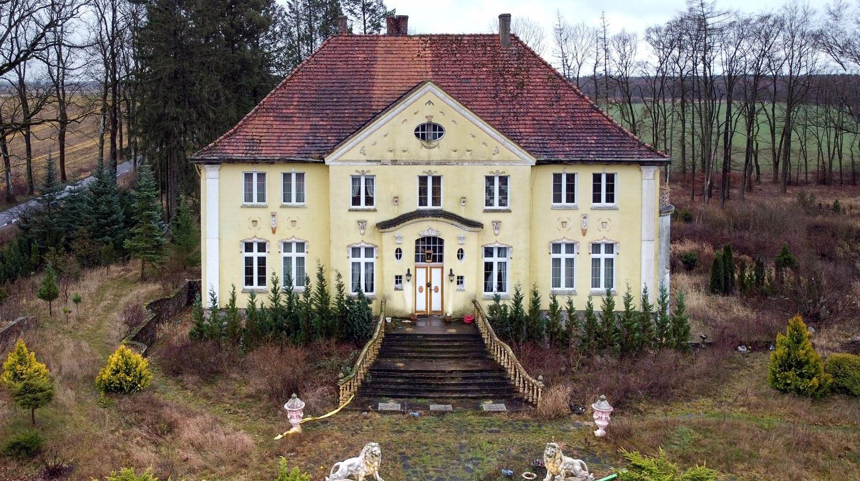 Immagini Casa padronale vicino a Stettino, Laghi di Pomerania