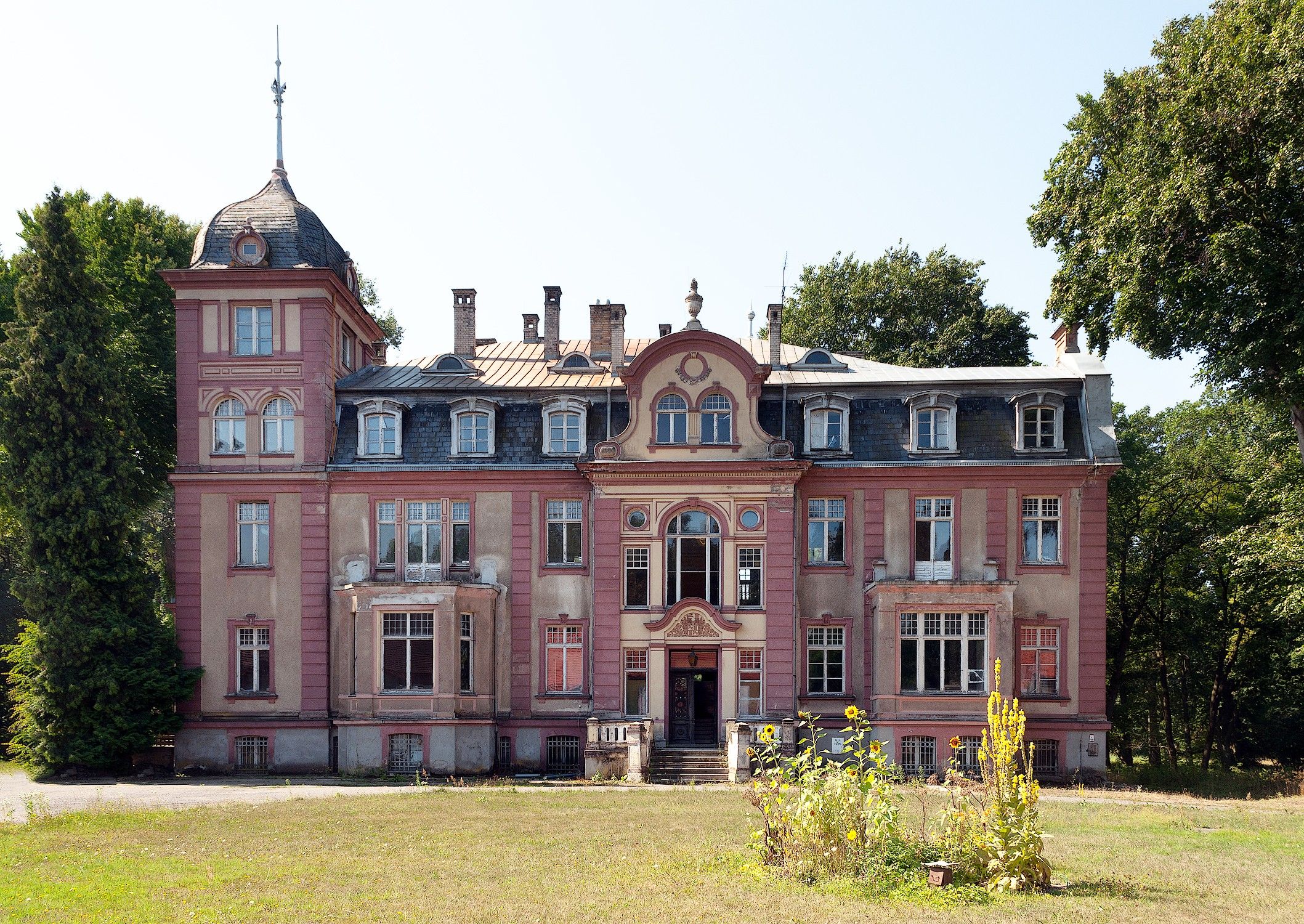 Immagini Castello di Brzeźnica, confine Polonia-Germania