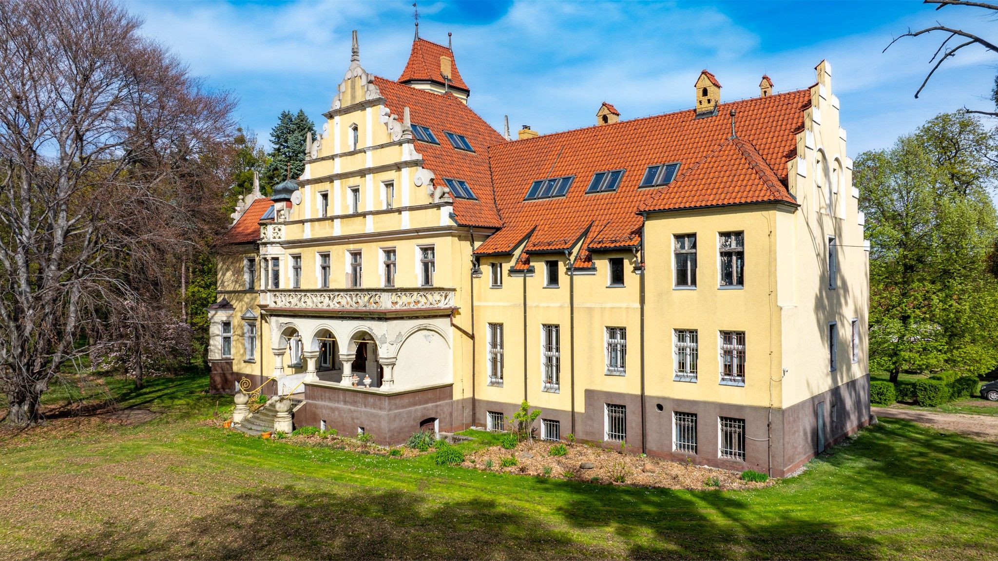 Immagini Castello di Ornontowice in Polonia, Slesia