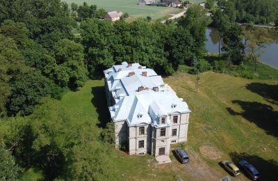 Palazzo in vendita Więsławice, województwo kujawsko-pomorskie, Foto con drone