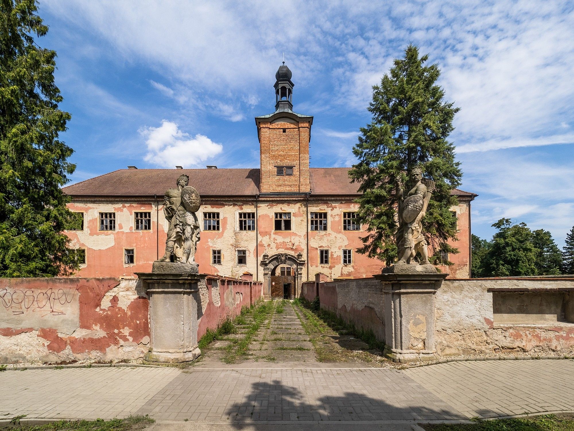 Immagini Castello in Boemia centrale vicino a Praga