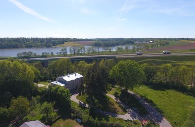 Villa padronale in vendita powiat ostródzki, gmina Ostróda, Grabin, Grabinek, Voivodato di Varmia-Masuria, Foto con drone