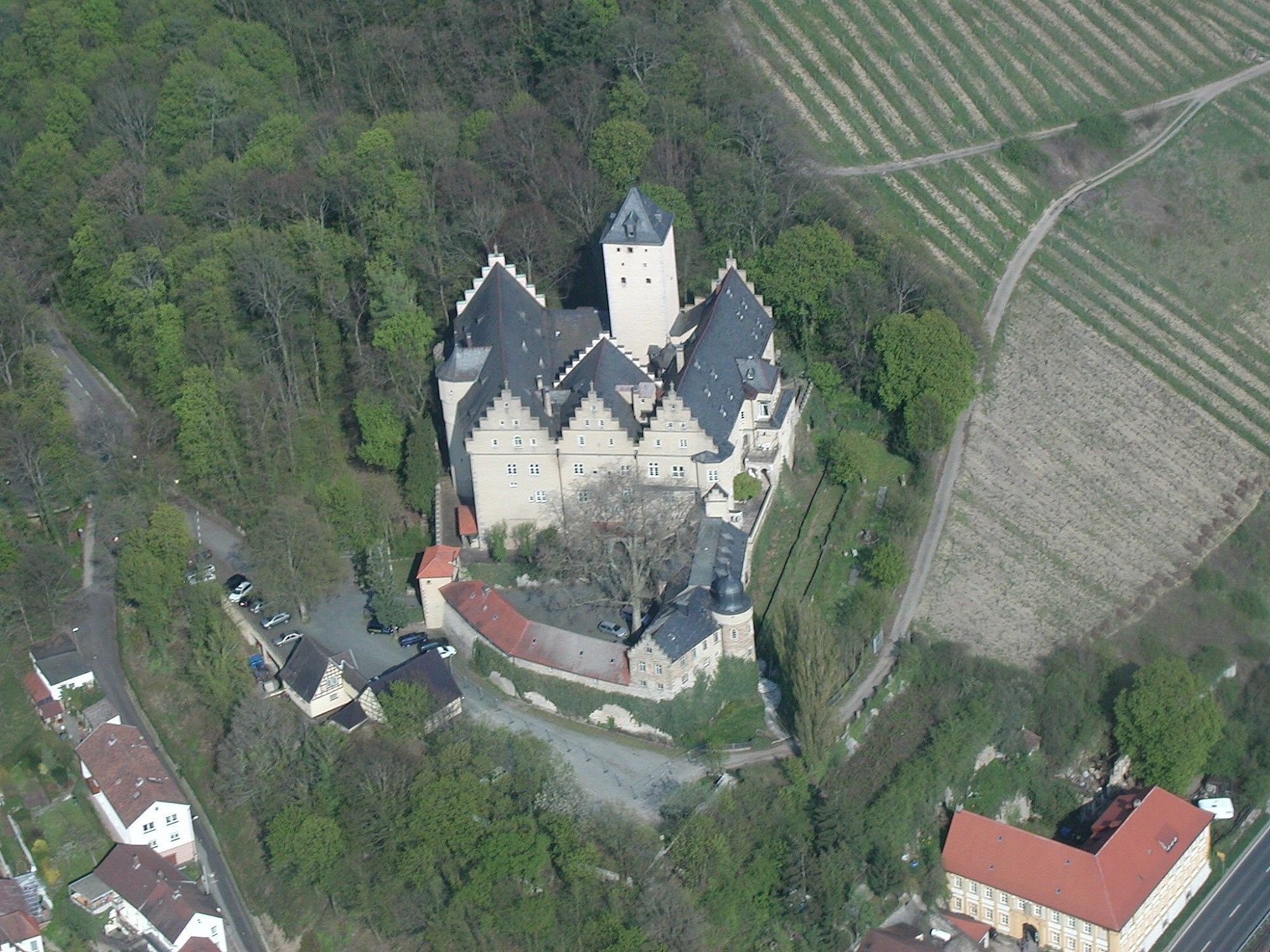 Immagini Castello con vista sul Meno, vicino a Schweinfurt