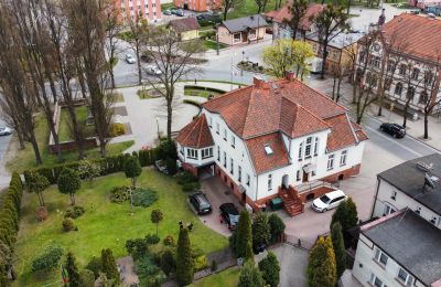 Villa storica in vendita Susz, Voivodato di Varmia-Masuria, Foto con drone