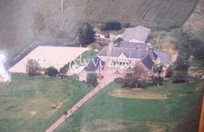 Casa di campagna in vendita Coutances, Normandia, Foto con drone