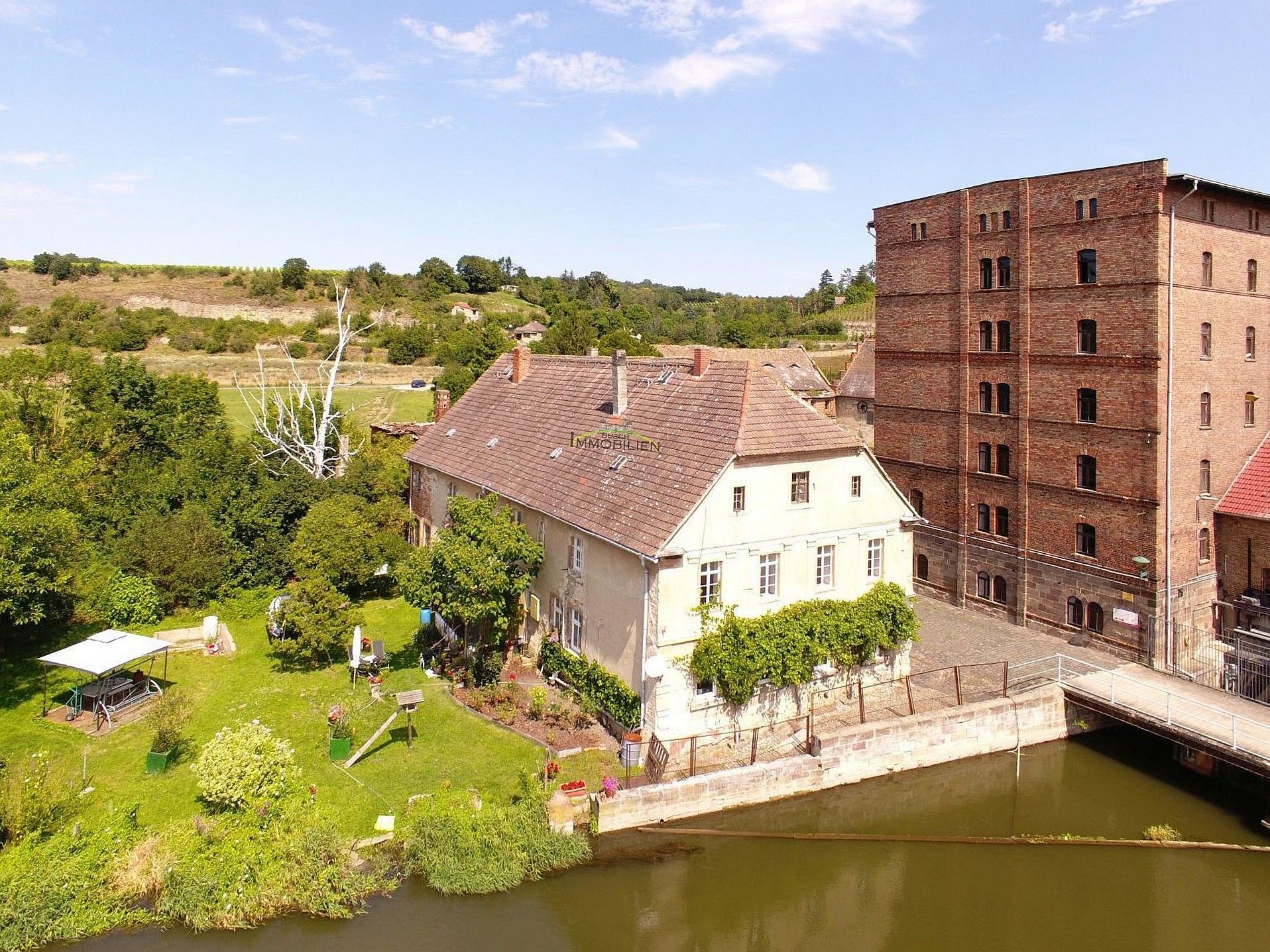 Immagini Mulino storico a Freyburg sul fiume Unstrut