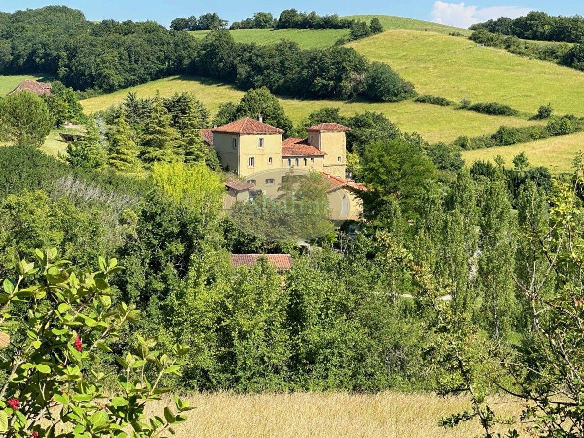 Immagini Borgo con 30 ettari di terreno e lago tra Mirande e Auch