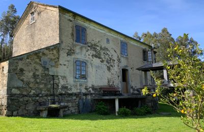 Casale in vendita Moeche, Sta Cruz de Moeche, Galizia, Fachada trasera