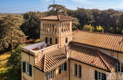 Villa storica in vendita Pisa, Toscana, Foto con drone