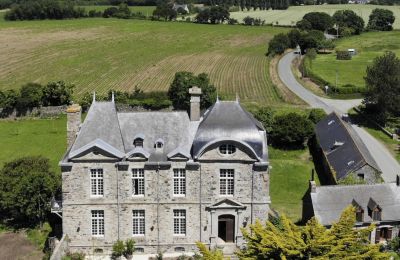 Castello in vendita Pléneuf-Val-André, Le Tertre Rogon, Bretagna, Foto con drone