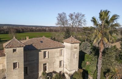 Villa padronale in vendita Uzès, Occitania, Foto con drone