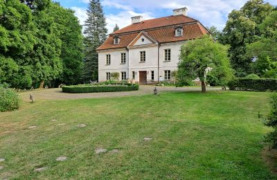 Villa padronale in vendita Dawidy, Dwór w Dawidach, Voivodato di Varmia-Masuria, Vista frontale