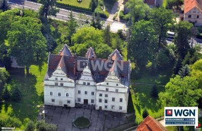 Palazzo in vendita Wilków Wielki, Zamek w Wilkowie Wielkim, Bassa Slesia,, Foto con drone