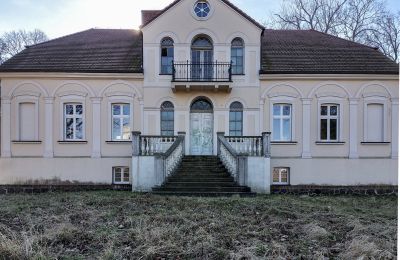 Villa padronale in vendita Gierłachowo, Dwór w Gierłachowie 18a, Wielkopolska, Vista frontale