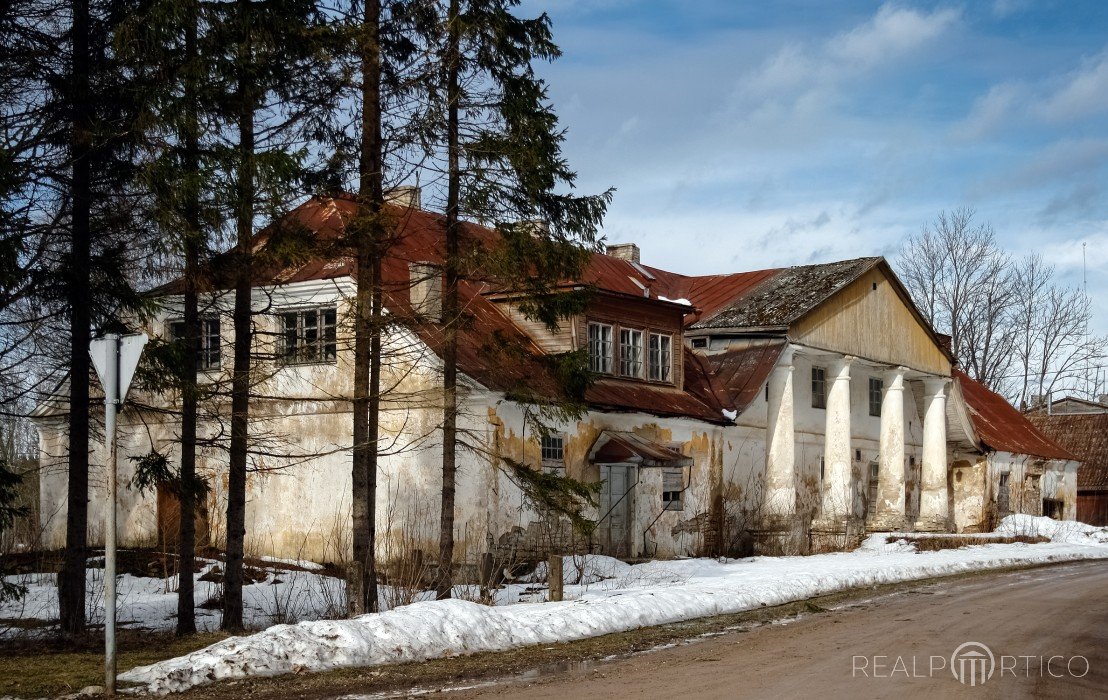 Gut von Massu (Massau) in Estland - Meierei, Massu