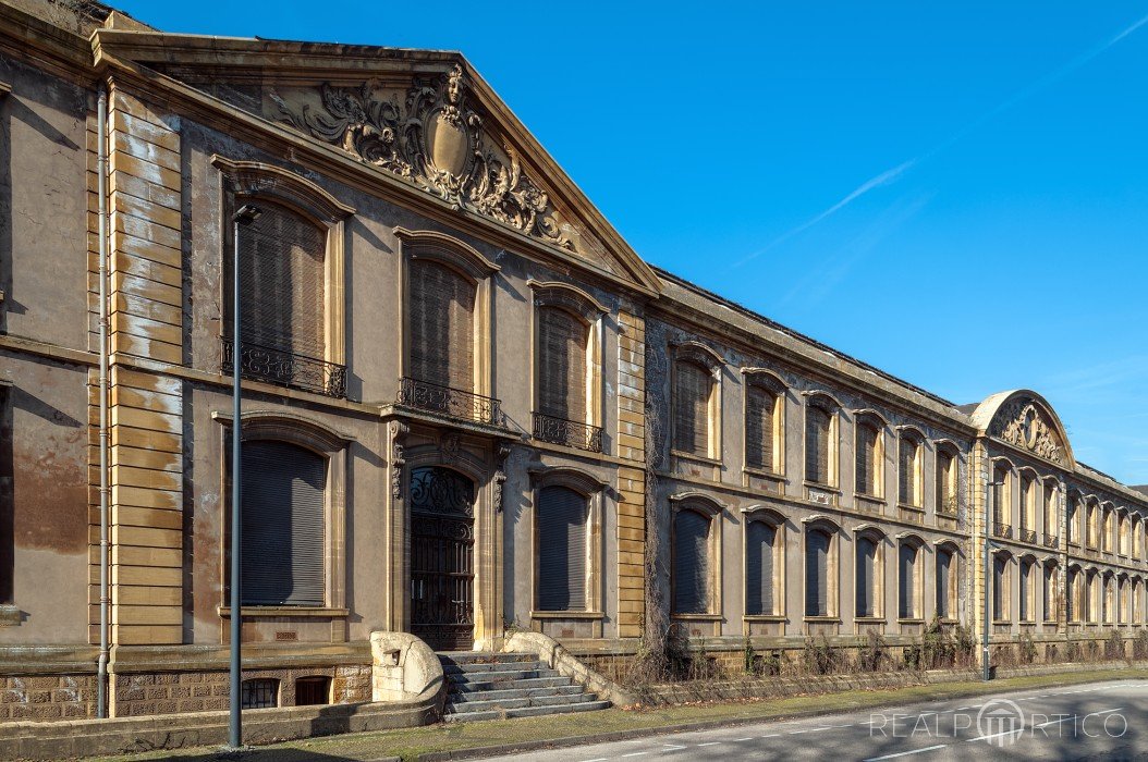 Historisches Verwaltungsgebäude der Industriellenfamilie Wendel in Hayange, Hayange