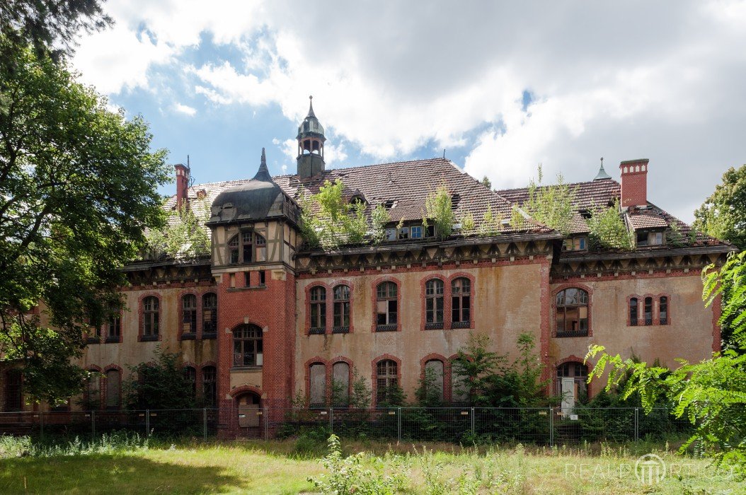 Beelitz Heilstätten - Verwaltungsgebäude, Beelitz-Heilstätten