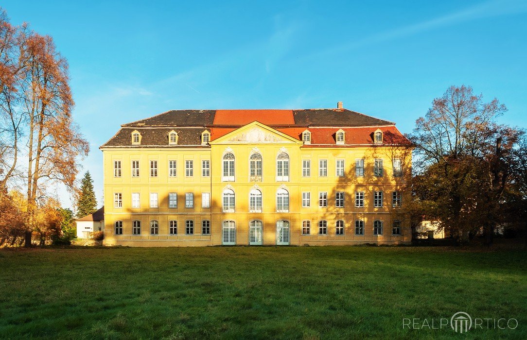 Schloss Nischwitz - Parkseite, Nischwitz