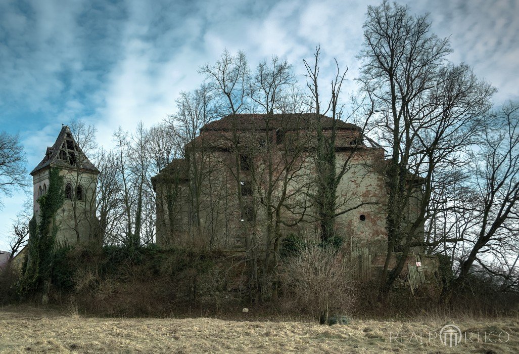 Burg in Groß Heinzendorf, Jędrzychów