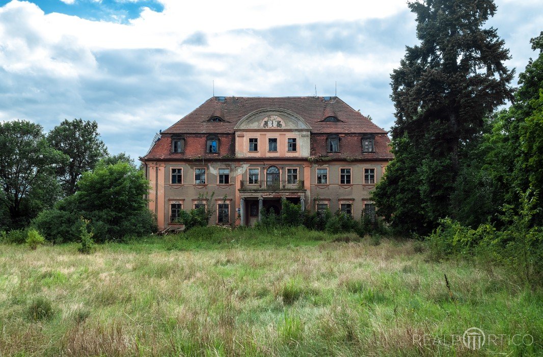 Barockes Herrenhaus in Przyborów, Niederschlesien, Przyborów