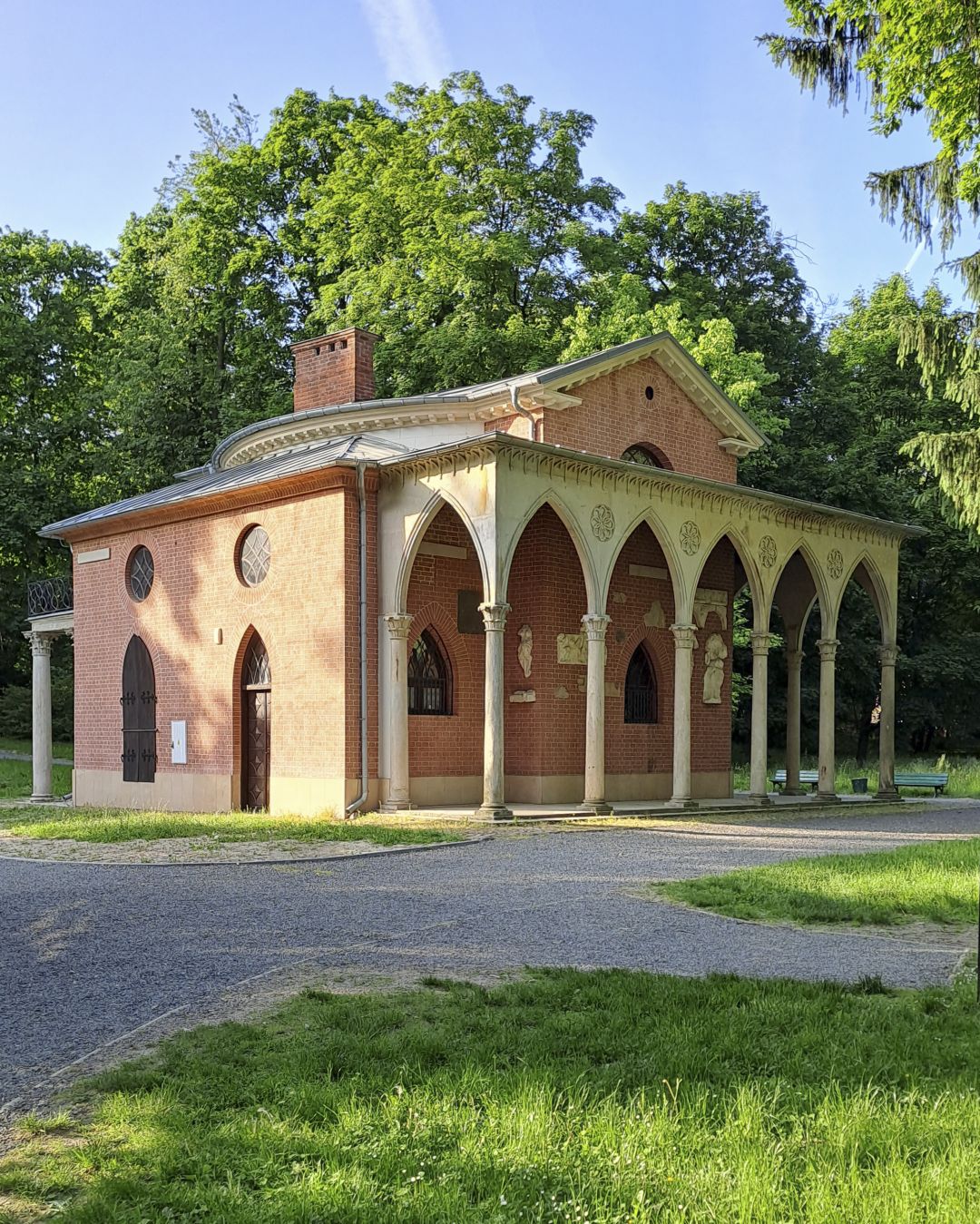 Casa Gotica, Parco del castello di Puławy